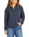 Life Is Good ® Collared Pullover In Blue