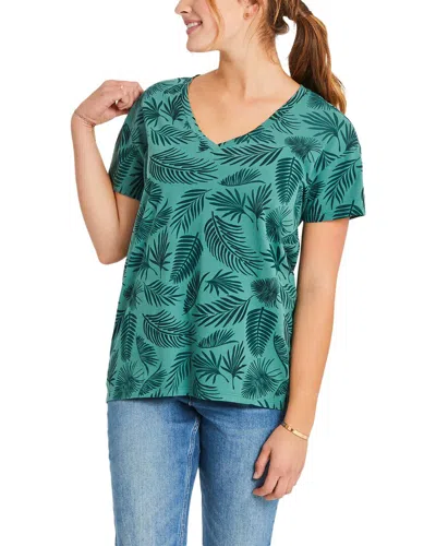Life Is Good ® Crusher- Lite Aop V-neck T-shirt In Blue
