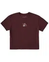 Life Is Good ® Crusher Boxy T-shirt In Burgundy