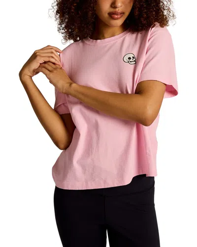 Life Is Good Crusher Boxy Tee In Pink