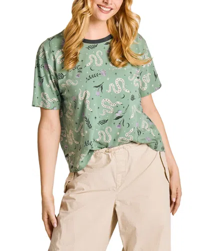 Life Is Good ® Crusher Boxy T-shirt In Green