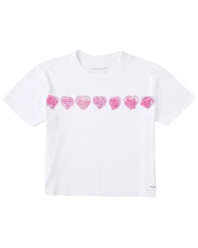 Life Is Good ® Crusher Boxy T-shirt In White