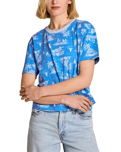 Life Is Good ® Crusher Boxy T-shirt In Blue