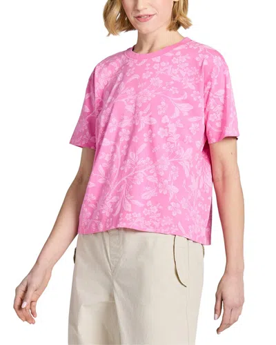 Life Is Good ® Crusher Boxy T-shirt In Pink