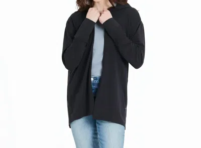 Life Is Good Crusher Flex Cardigan In True Black