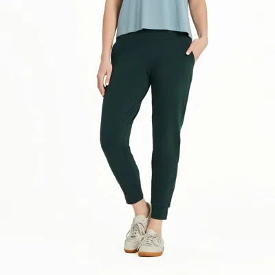 Life Is Good Crusher Flex Jogger In Treeline Green
