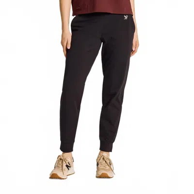 LIFE IS GOOD CRUSHER FLEX JOGGERS IN TRUE BLACK