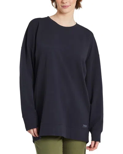 Life Is Good ® Crusher Flex Oversized Crewneck Sweatshirt In Black
