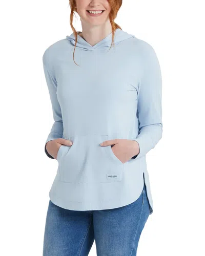 Life Is Good ® Crusher Flex Tunic Hoodie In Blue