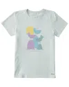 Life Is Good Crusher-lite T-shirt In White