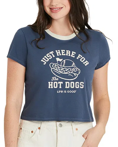 Life Is Good ® Crusher-lite T-shirt In Blue