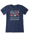 Life Is Good ® Crusher-lite T-shirt In Blue