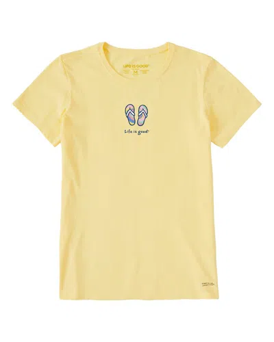 Life Is Good ® Crusher-lite T-shirt In Yellow