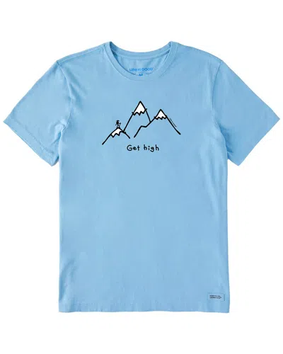 Life Is Good ® Crusher-lite T-shirt In Blue