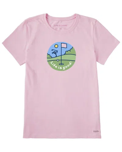 Life Is Good ® Crusher Lite T-shirt In Pink