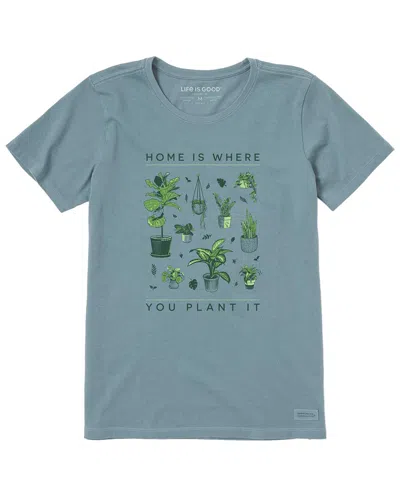 Life Is Good Crusher Lite T-shirt In Blue