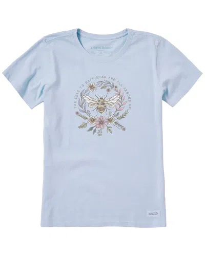 Life Is Good ® Crusher Lite T-shirt In Blue
