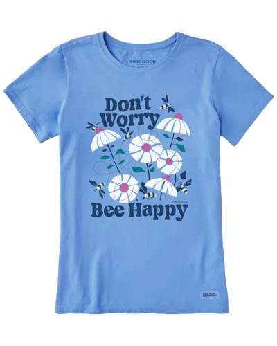 Life Is Good ® Crusher Lite T-shirt In Blue