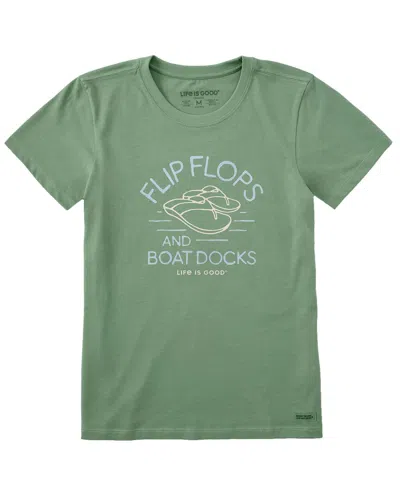 Life Is Good ® Crusher Lite T-shirt In Green