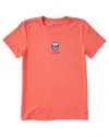 Life Is Good Crusher Lite T-shirt In Orange