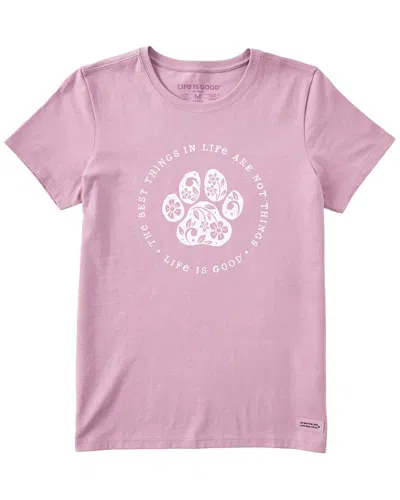 Life Is Good ® Crusher Lite T-shirt In Purple