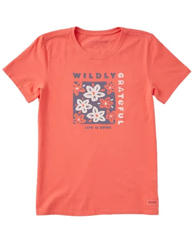 Life Is Good ® Crusher Lite T-shirt In Red