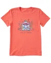 Life Is Good ® Crusher Lite T-shirt In Red