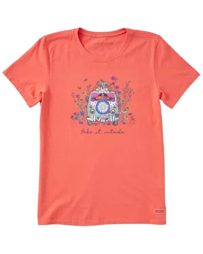 Life Is Good ® Crusher Lite T-shirt In Red