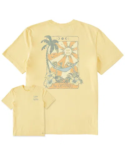 Life Is Good ® Crusher-lite T-shirt In Yellow