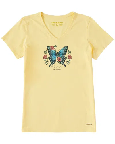 Life Is Good ® Crusher Lite T-shirt In Yellow