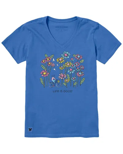 Life Is Good ® Crusher Lite T-shirt In Blue