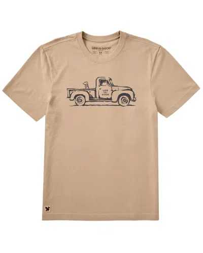 Life Is Good ® Crusher Lite T-shirt In Neutral