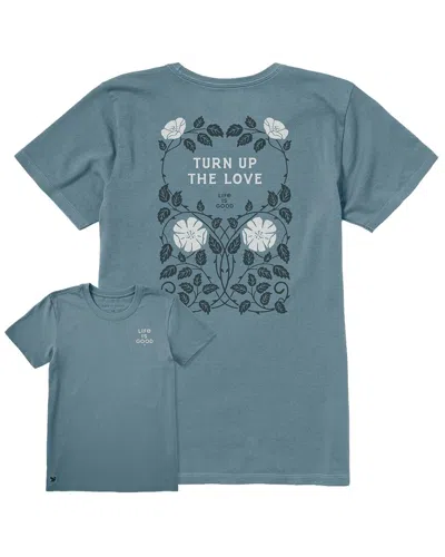 Life Is Good ® Crusher Lite T-shirt In Blue
