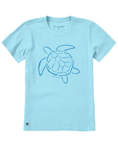 Life Is Good ® Crusher Lite T-shirt In Blue