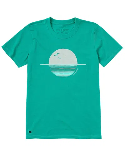Life Is Good ® Crusher Lite T-shirt In Blue