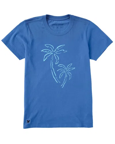 Life Is Good ® Crusher Lite T-shirt In Blue