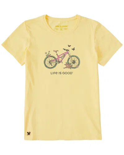 Life Is Good ® Crusher Lite T-shirt In Yellow