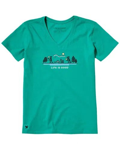 Life Is Good ® Crusher Lite T-shirt In Green
