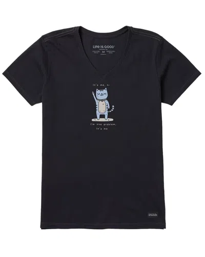 Life Is Good ® Crusher Lite T-shirt In Black