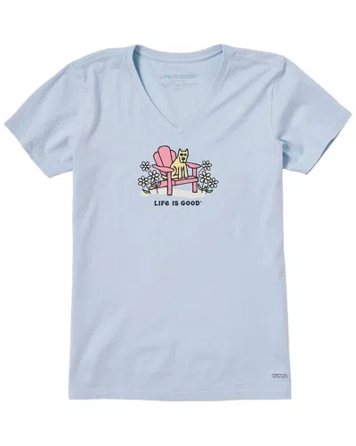 Life Is Good ® Crusher Lite T-shirt In Blue
