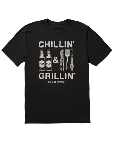 Life Is Good Crusher Lite T-shirt In Black