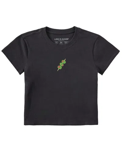 Life Is Good Crusher Lite T-shirt In Black