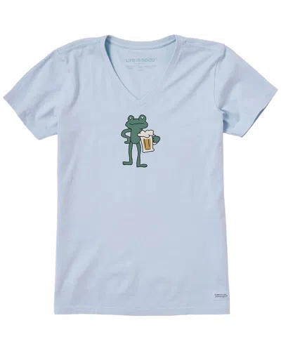 Life Is Good Crusher Lite T-shirt In Blue