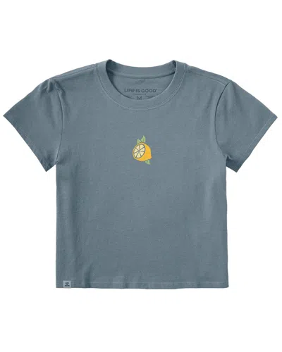 Life Is Good Crusher Lite T-shirt In Blue