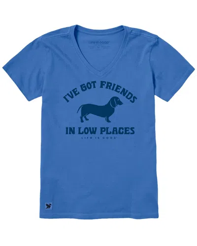 Life Is Good Crusher Lite T-shirt In Blue
