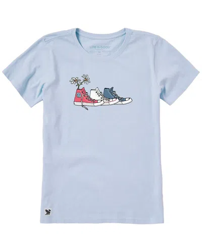 Life Is Good Crusher Lite T-shirt In Blue