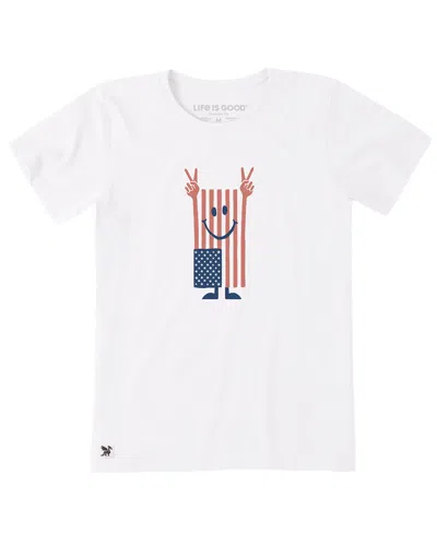 Life Is Good ® Crusher Lite T-shirt In Cloud White