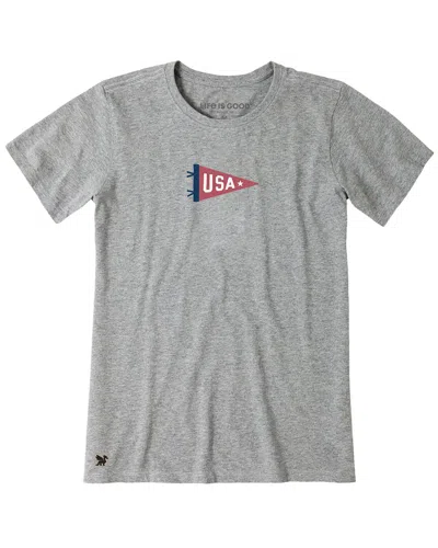 Life Is Good Crusher Lite T-shirt In White