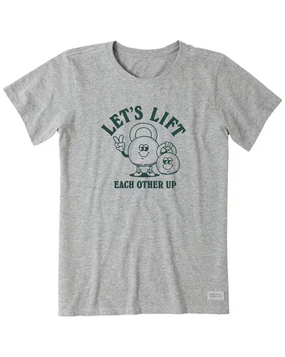 Life Is Good ® Crusher Lite T-shirt In Gray