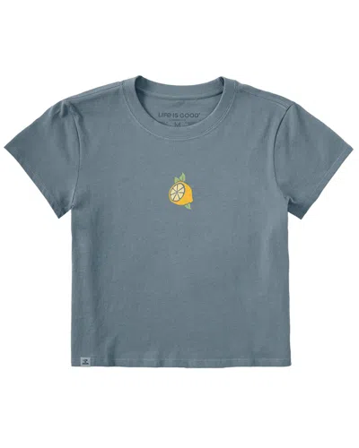 Life Is Good Crusher Lite T-shirt In Gray